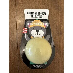 Da Bomb Bath Holiday Surprise Bath Bomb 7 oz Yellow Squirrel Fizzer Limited Ed